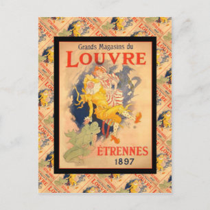 Vintage Advertising, France, Etrennes 1897 Postcard