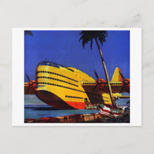 Vintage Aero Postcard