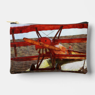 Vintage Aeroplane by Shirley Taylor Accessory Pouch