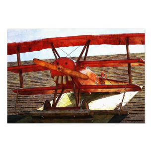 Vintage Aeroplane by Shirley Taylor Photo Print