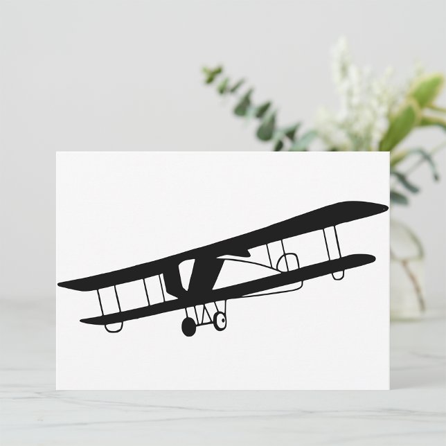 Vintage Aeroplane Invitations (Creator Uploaded)