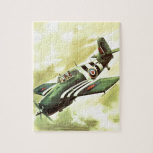 Vintage Aeroplane Jigsaw Puzzle