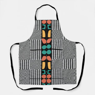Vintage Aesthetic absract pattern Apron