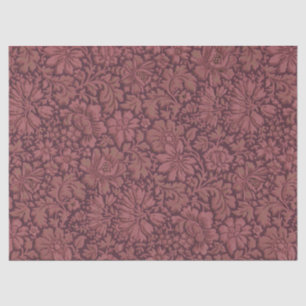 Vintage Aesthetic All Over Floral Print Tissue Paper