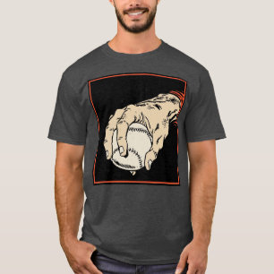 Vintage Aesthetic Baseball Draw 1 T-Shirt