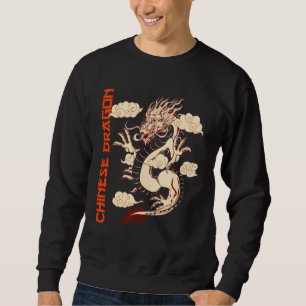 Vintage Aesthetic Chinese Dragon Sweatshirt