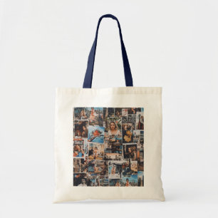 Vintage Aesthetic Collage Tote Bag