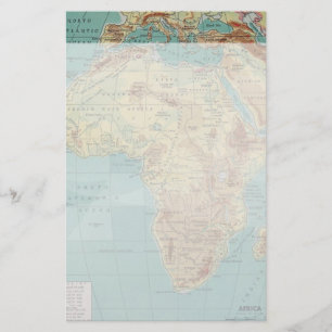 Vintage Africa Stationary Stationery