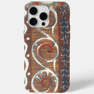 Vintage African Motif Art Print iPhone 15 Pro Max Case