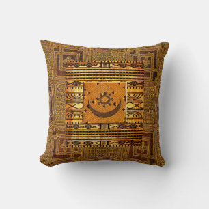  Vintage African Motif  Cushion