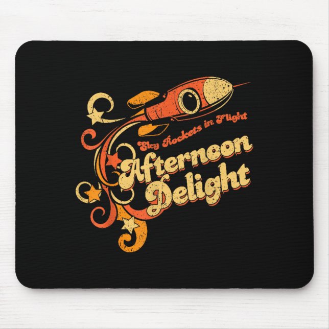 Vintage Afternoon Delight Mouse Pad (Front)