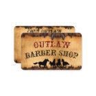 Vintage Aged Old West Look on