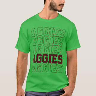 Vintage Aggies School Spirit T-Shirt