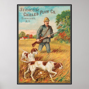 Vintage : agriculture advertising - poster
