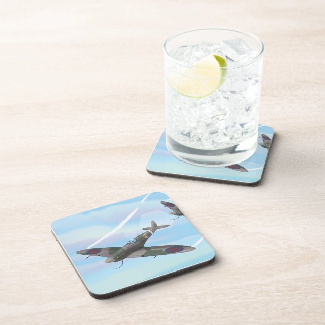 Vintage Aircraft Coaster (Right Side)