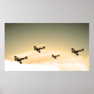 Vintage Aircraft Poster