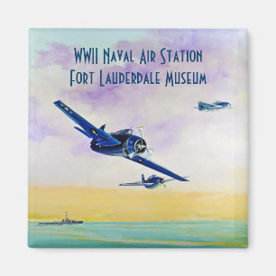 Vintage Aircraft - Save the Date Magnet