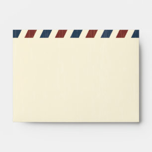 Vintage Airmail A6 Envelope