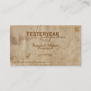 Vintage Airmail II Business Card