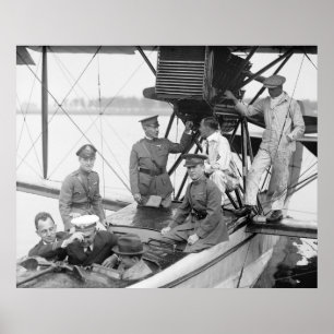 Vintage Airplane, 1923 Poster