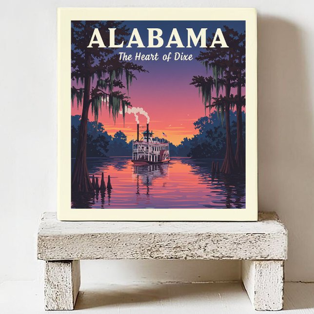 Vintage Alabama Ceramic Tile (Creator Uploaded)
