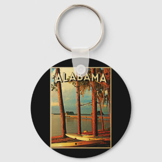 Vintage Alabama Key Ring