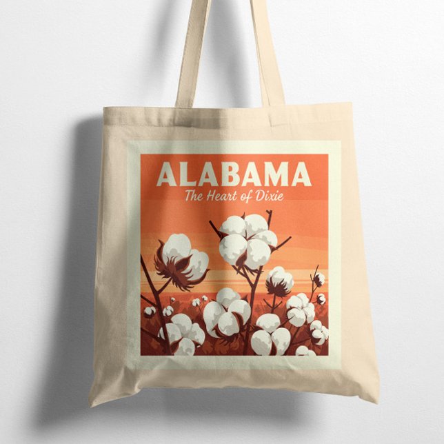 Vintage Alabama Tote Bag (Creator Uploaded)