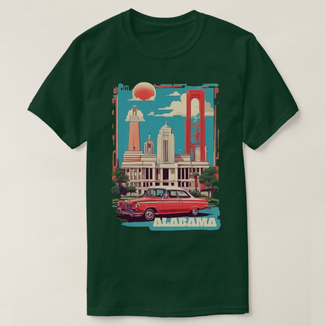 Vintage Alabama TShirt (Design Front)