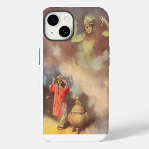 Vintage Aladdin and the Genie of the Lamp, Godwin iPhone Case