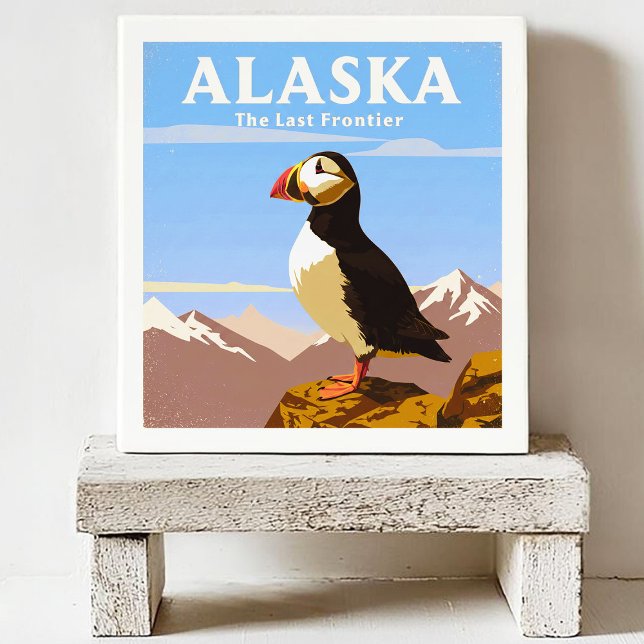 Vintage Alaska Ceramic Tile (Creator Uploaded)