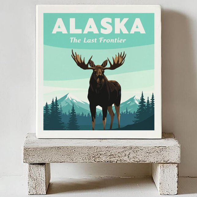 Vintage Alaska Ceramic Tile (Creator Uploaded)