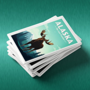 Vintage Alaska Magnet