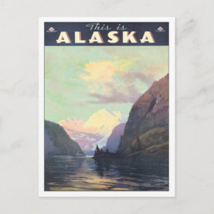 Vintage Alaska Postcard