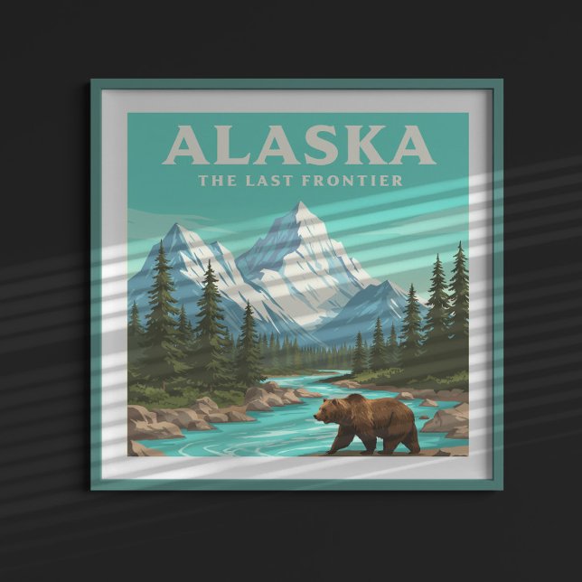 Vintage Alaska Poster (Creator Uploaded)