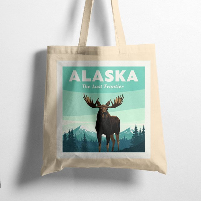 Vintage Alaska Tote Bag (Creator Uploaded)