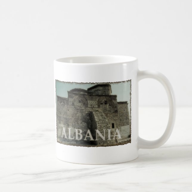 Vintage Albania Coffee Mug (Right)