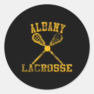 Vintage Albany Lacrosse  Classic Round Sticker