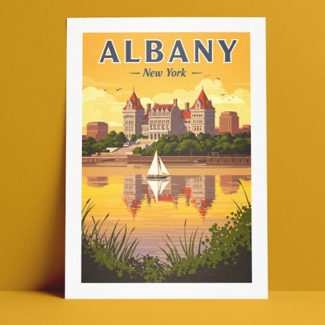 Vintage Albany New York Postcard (Creator Uploaded)