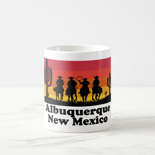 Vintage Albuquerque New Mexico Coffee Mug (Center)