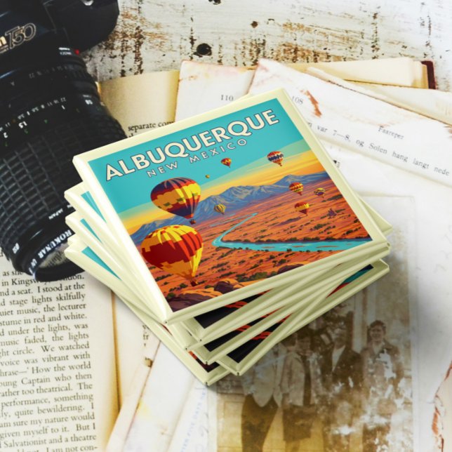 Vintage Albuquerque New Mexico Magnet (Creator Uploaded)