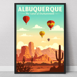 Vintage Albuquerque Poster
