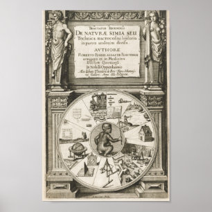 Vintage Alchemical Illustration Poster