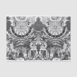 Vintage Alchemy Illustration Tissue Paper