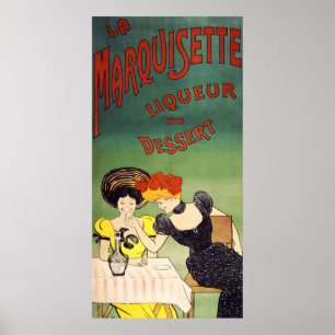 Vintage Alcohol Advertisement Poster