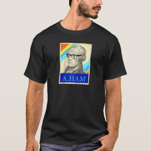 Vintage Alexander Hamilton Shirt Wearing Sunglasse