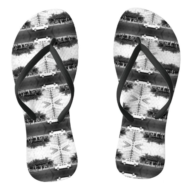 Vintage Algeria Algiers city centre Thongs (Footbed)