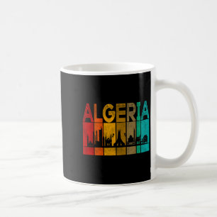 Vintage Algeria I Love Algeria Map Algeria Soccer Coffee Mug