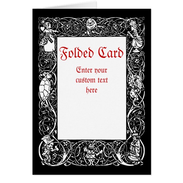 Vintage Alice Fancy Border (Front)