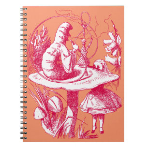 Vintage Alice in Wonderland Centipede Notebook