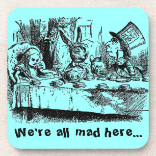 Vintage Alice in Wonderland Coaster